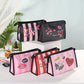 New Striped Cosmetic Bag/Travel Case