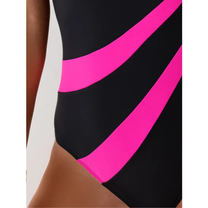 Sommer - One Piece Black/Pink Swimsuit