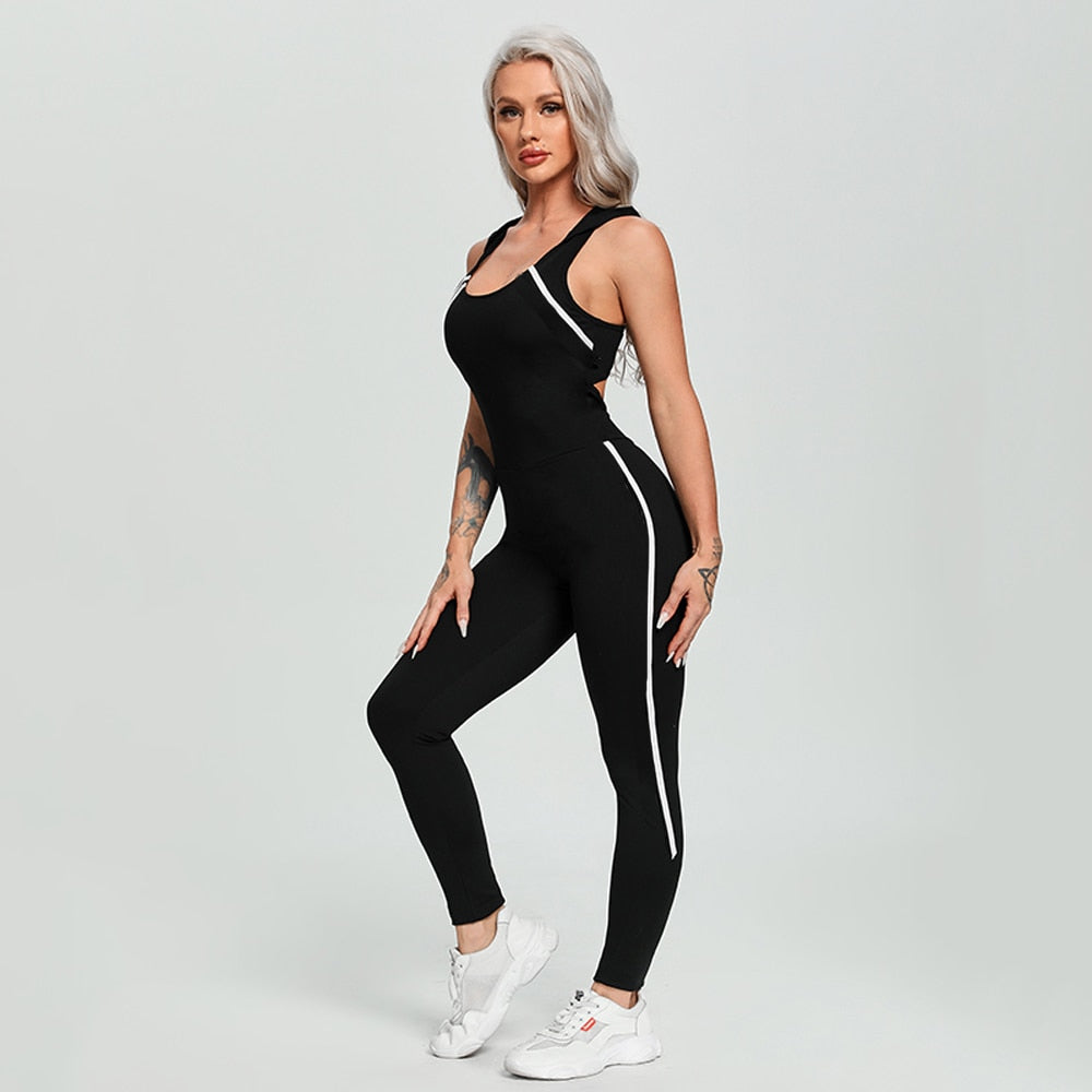 Gym jumpsuit sales