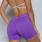 Peachy - Low V-Back Scrunch Butt/Push Up Shorts - Assorted Colours