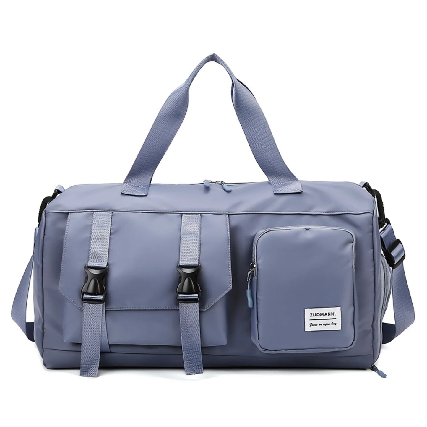 STYLISH - Sports Bag, Multi-Functional Travel Duffel With Separate Shoe Compartment