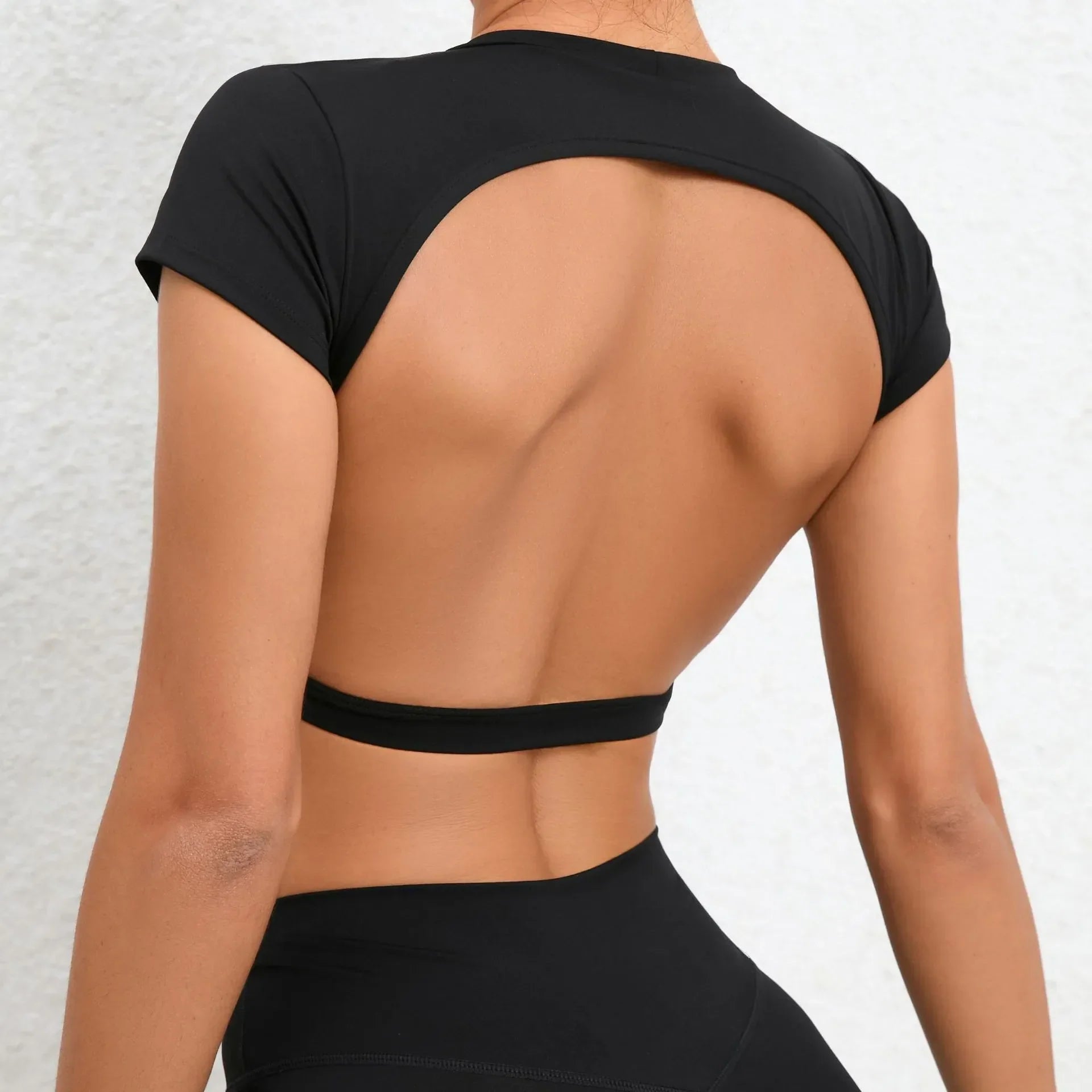 CRISS CROSS Open Back, Built in Bra Tank Top, Sexy Backless Top -   Canada
