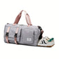 STYLISH - Sports Bag, Multi-Functional Travel Duffel With Separate Shoe Compartment