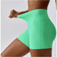 Summer - Apple Green Scrunch Butt Seamless Shorts