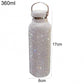 Rhinestone - Thermos Bottle Stainless Steel - Insulated Vacuum Cup - 3 Sizes Available