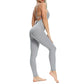 Skye Backcross Full Leg Jumpsuit -  5 Colours
