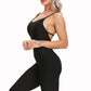 Skye Backcross Full Leg Jumpsuit -  5 Colours