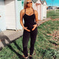 Skye Backcross Full Leg Jumpsuit -  5 Colours