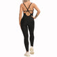 Skye Backcross Full Leg Jumpsuit -  5 Colours