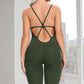 Skye Backcross Full Leg Jumpsuit -  5 Colours